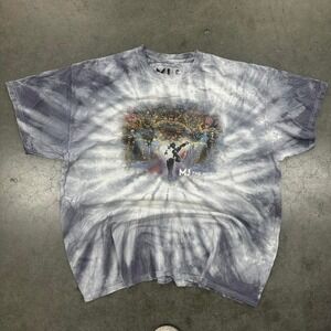 Michael Jackson the musical tie dye tee Size Lg